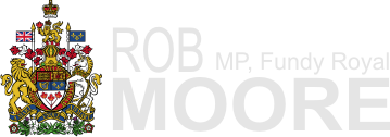 Rob Moore, MP Logo